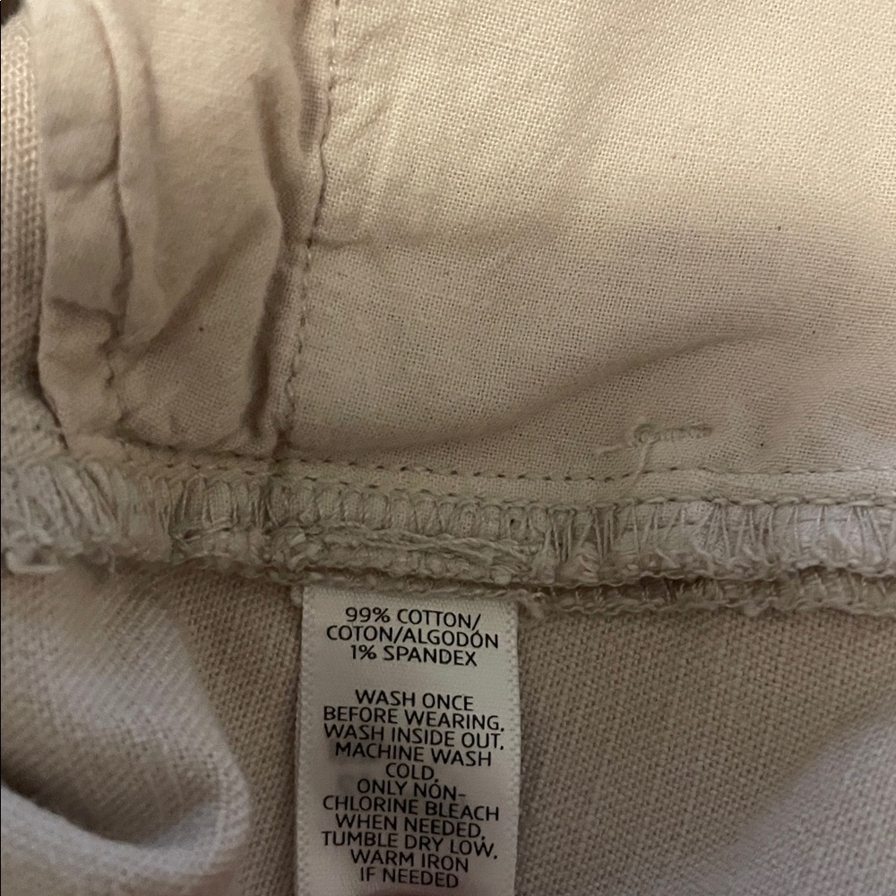Women’s LOFT Beige Curvy Skinny Jeans, Size 10 - Picture 5 of 5